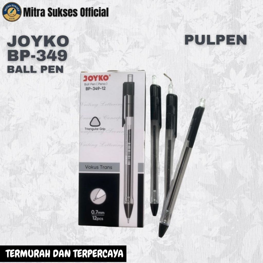 

PULPEN JOYKO BP-349-12 1PACK (12 pcs) PASTI MURAH