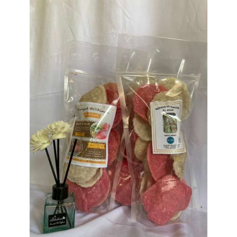 

Krupuk R'O kencur mateng