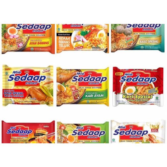 

SEDAAP KUAH GORENG SOTO KARI SPESIAL AYAM SAMBAL GORENG KALDU AYAM