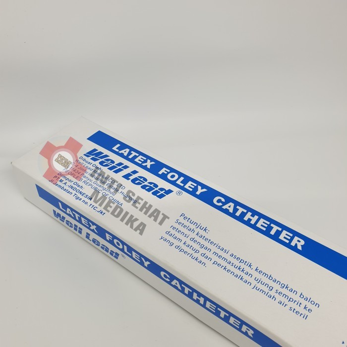 Selang urin 2way No 16 / Foley kateter well lead 2way No 16 18