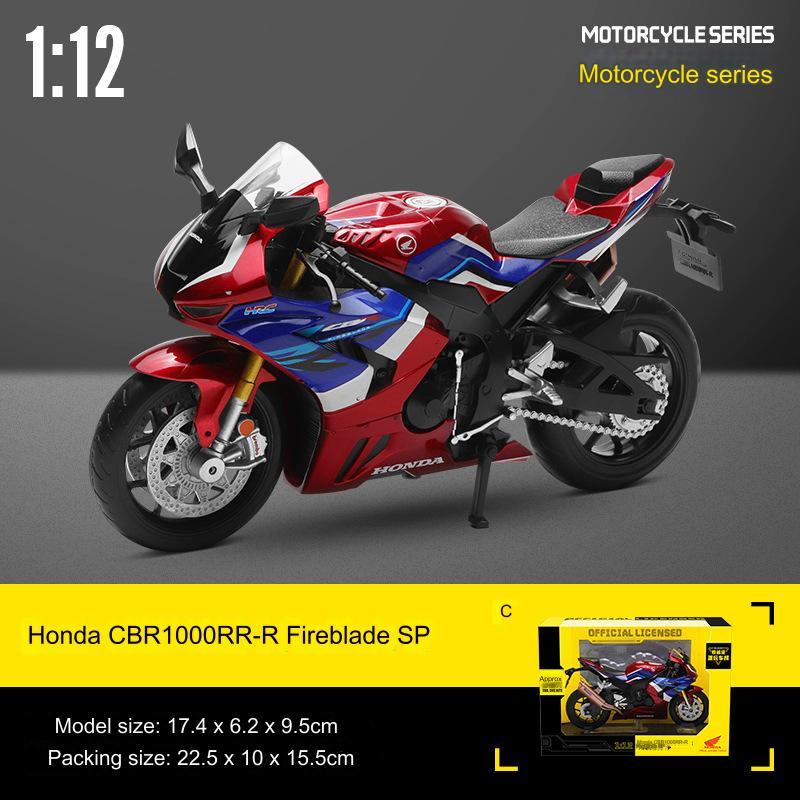 CCA Collection Motor Ninja H2R Honda CBR BMW Suzuki GSX Yamaha R1 Scala 1:12 Diecast