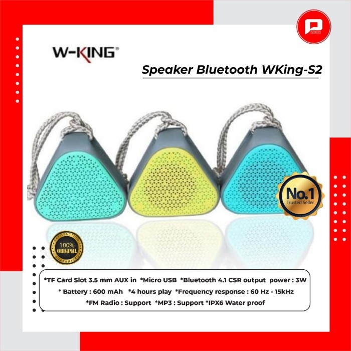 Speaker Bluetooth W-King S2 Water Proof