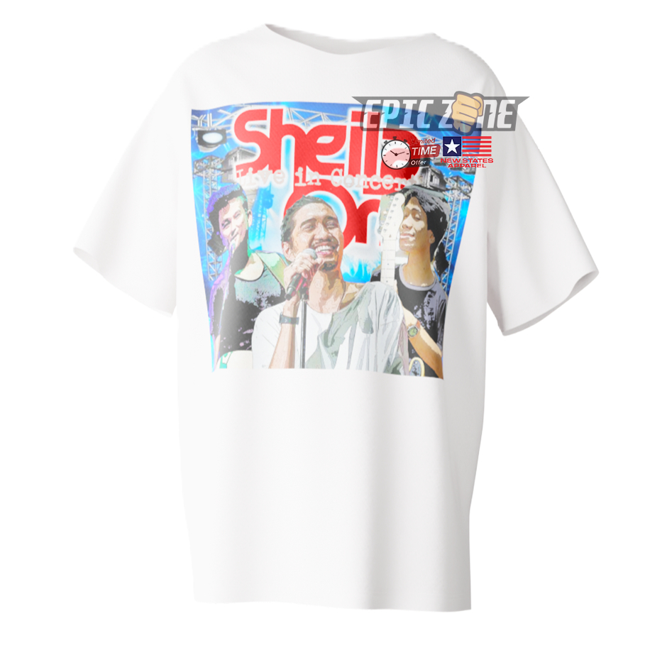 Tshirt Musik SHEILA ON 7 Live in Concert Poster