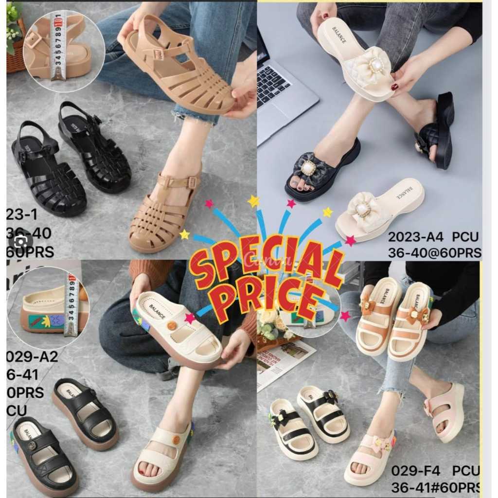 Spesial harga cuci gudang Sandal Jelly Import 2