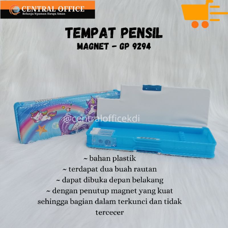 

Tempat Pensil Magnet GP 9294/ Tempat Pensil Magnet GP 6508/ Kotak Pensil Magnet + rautan