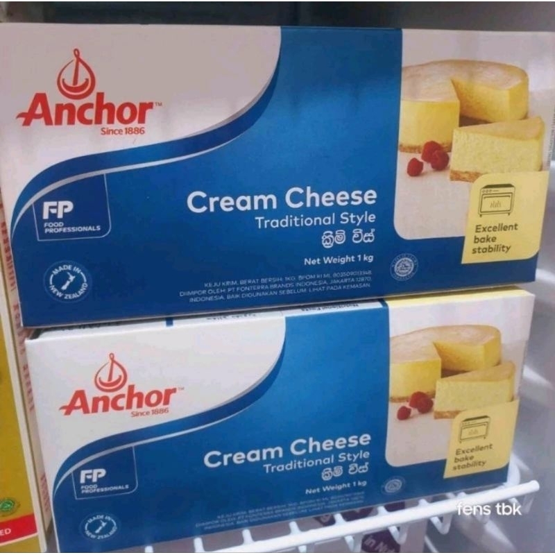 

ANCHOR CREAM CHEESE [REPACK] / ANCHOR CREAM CHEESE / KRIM KEJU