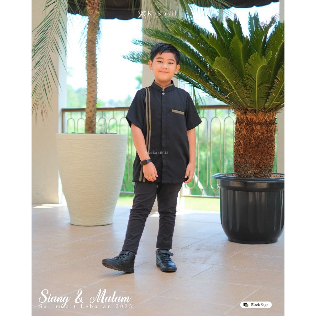 SARIMBIT SIANG MALAM KOKO KIDS PENDEK BY KUKASIH