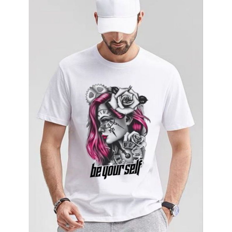 Kaos D2R Distro Original Bahan Tebal Adem Cotton 24s Baju Pria wanita Bandung Unisex murah Keren kek