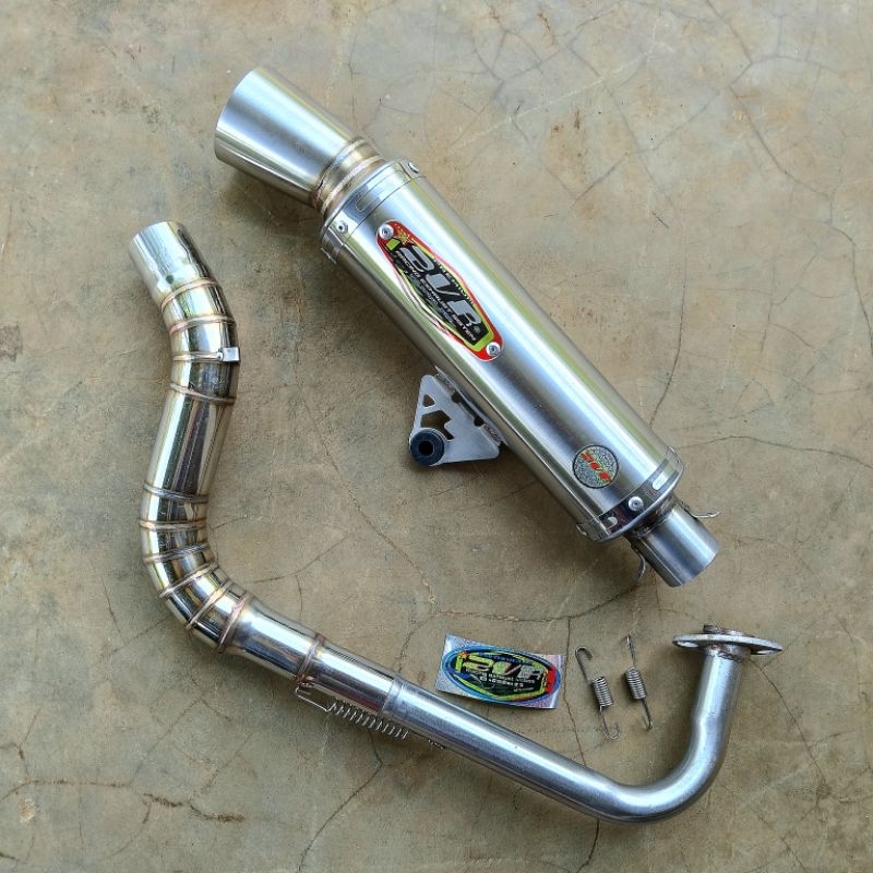 Knalpot zvr racing samlong Beat Vario Mio