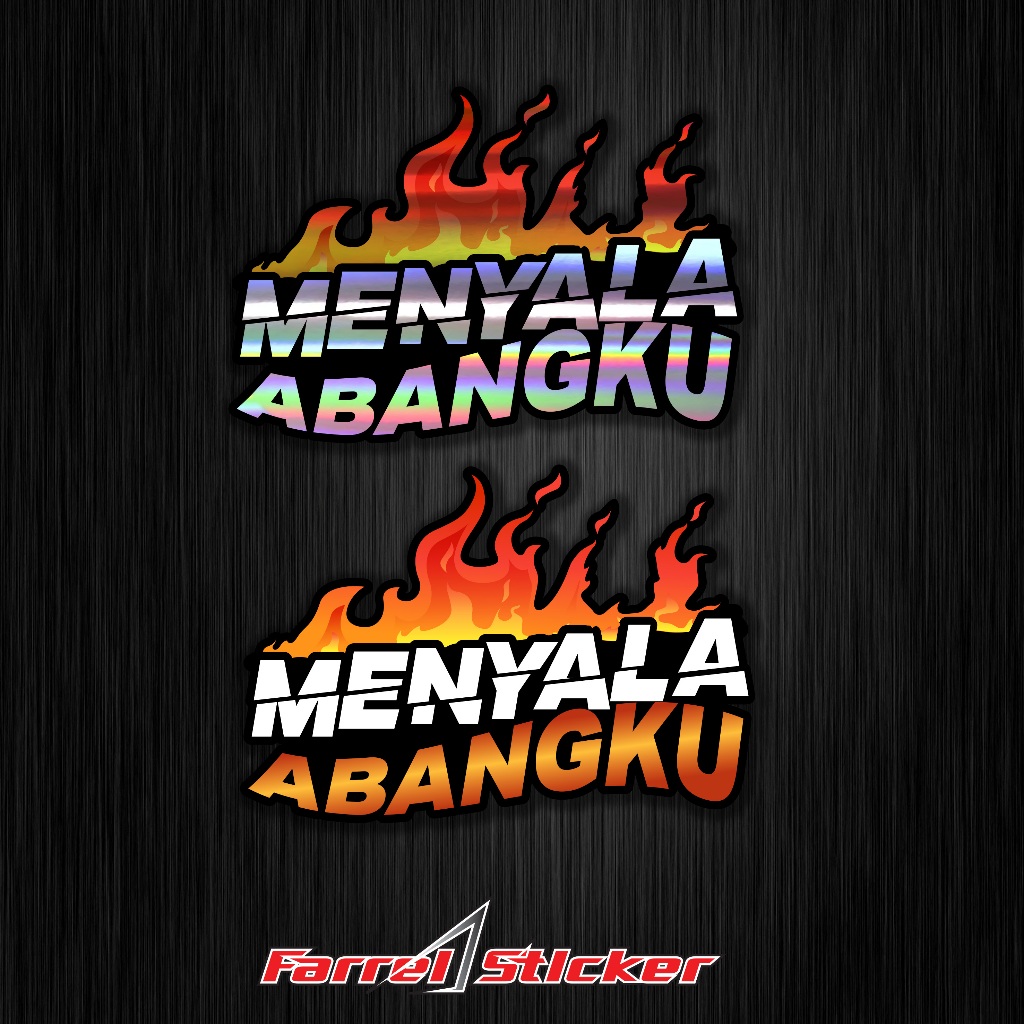 

STIKER STICKER MENYALA ABANGKU