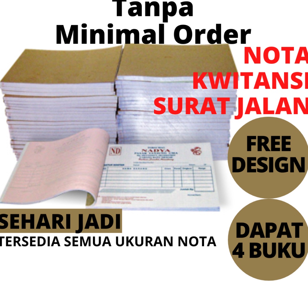 

KODE A6V2 TERLENGKAP NOTA TOKO CUSTOM 1 2 3 RANGKAP PLY BON SURAT KWINTANSI SURAT JALAN INVOICE FORMULIR SLIP GAJI FORM