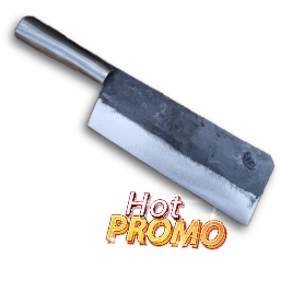 Pisau Cacah Daging Tulang Baja Per Paling Tqjam - Pisau Cincang Daging Tajam