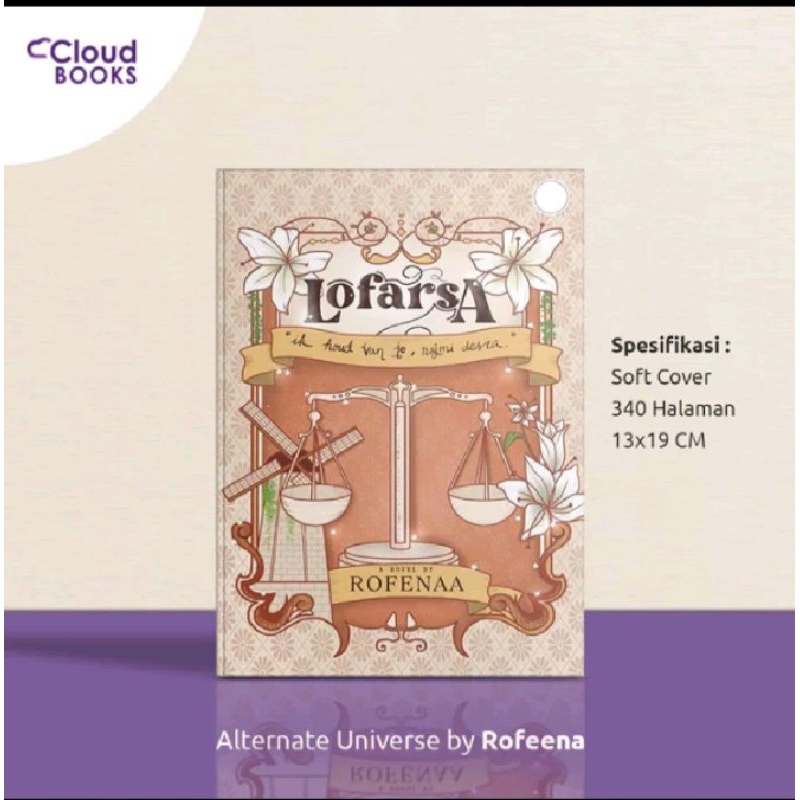 Novel Lofarsa SC Buku+Bookmark_Rofenaa
