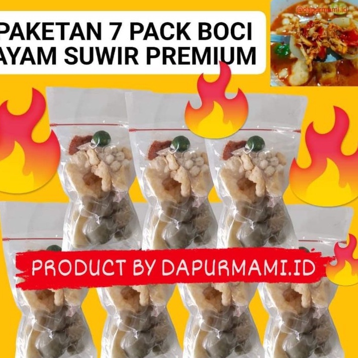 

PROMO MURAH PAKET 7 BUNGKUS BASO ACI AYAM SUWIR PREMIUM