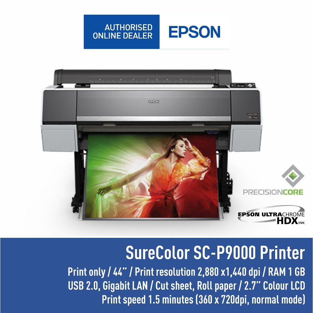 PRINTER EPSON SURECOLOR SC-P9000 P9000 SC P9000 44 INCI 44 INCH FOTO