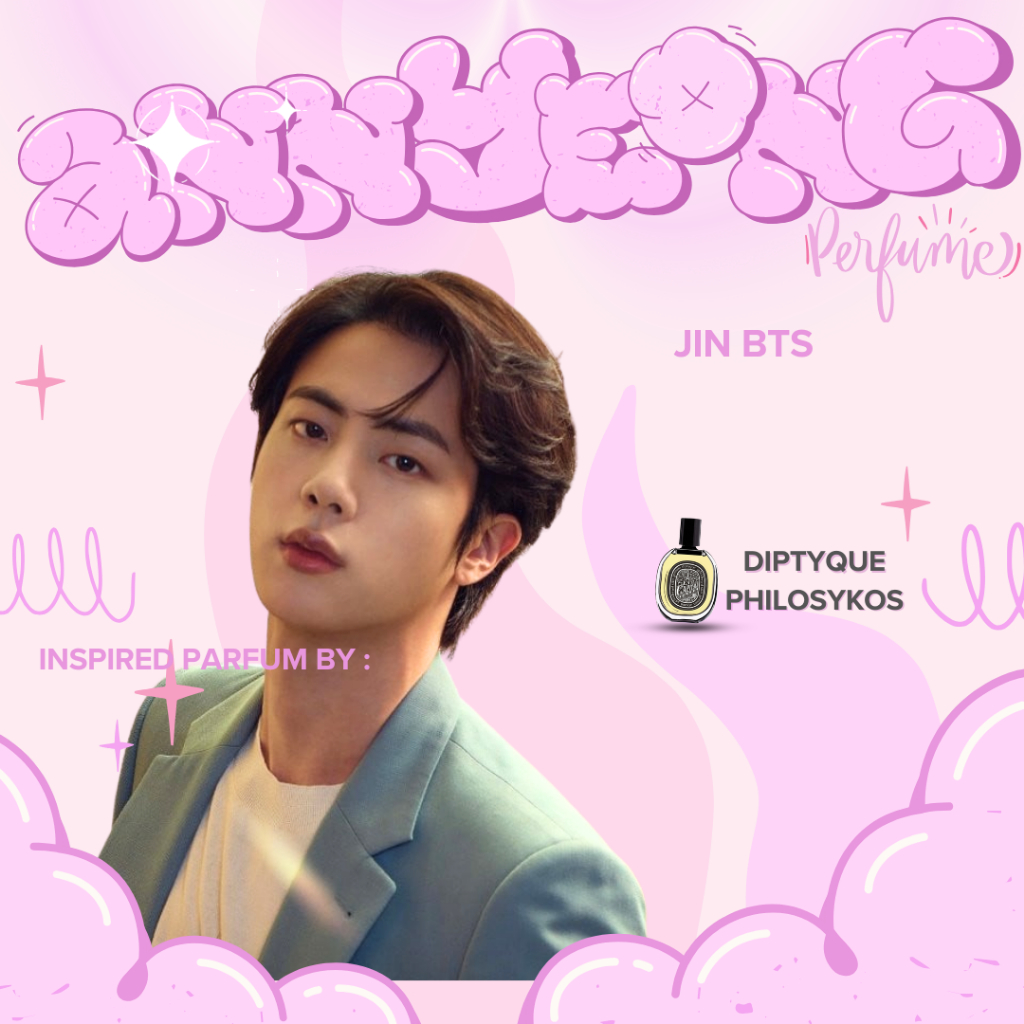 Parfum Wanita Pria Korea BTS JIN inspired Dyptique Philosykos - ANNYEONG PARFUM