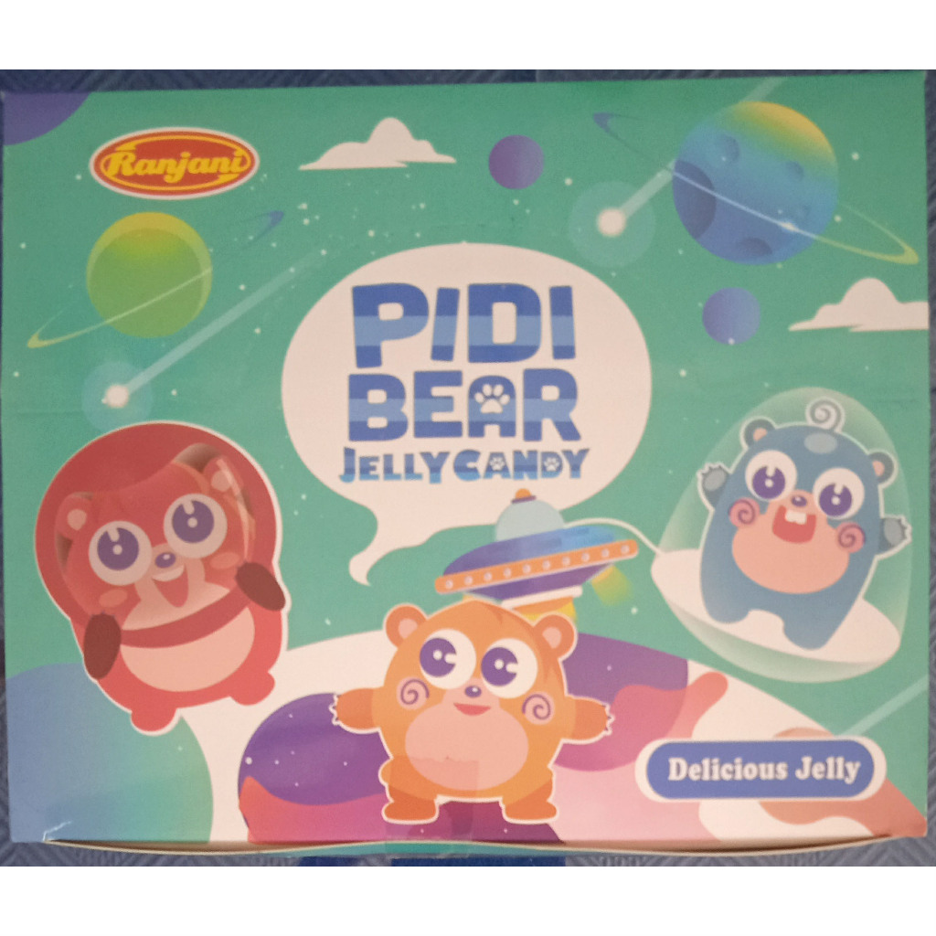 

Pidi Bear Jelly Candy, Popping / 1 pcs