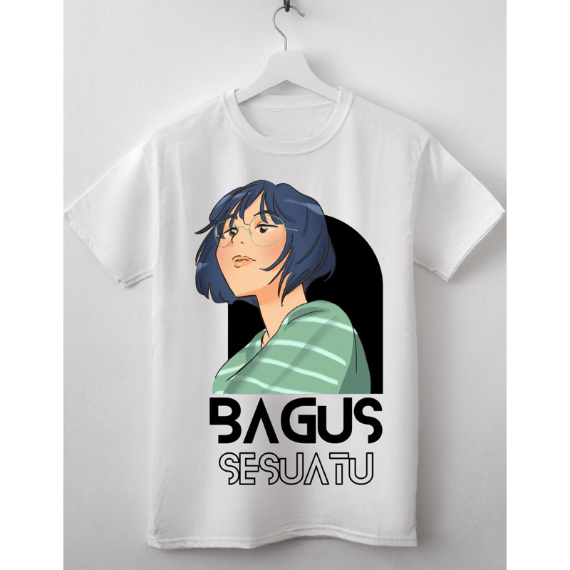 Kaos Distro Pria/ Kaos Putih Pria/ Baju Distro Premium Pria/ Kaos Wanita Kacamata.