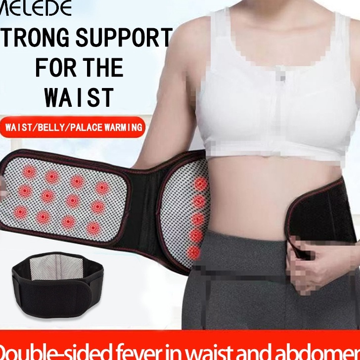 Terlaku Sabuk Terapi Pinggang Hilang Sakit Pinggang Pegal Saraf Kejepit Tourmaline Pemanas Pinggang 