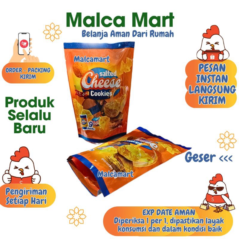 

Salted Cheese Cookies Naraya 9 pcs @10 gram