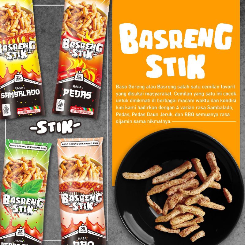 

BASRENG STIK 25GR | CEMILAN RENYAH | CEMILAN GURIH