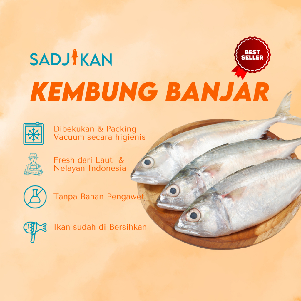

Ikan Kembung Banjar Fresh Frozen 500gr dan 1kg