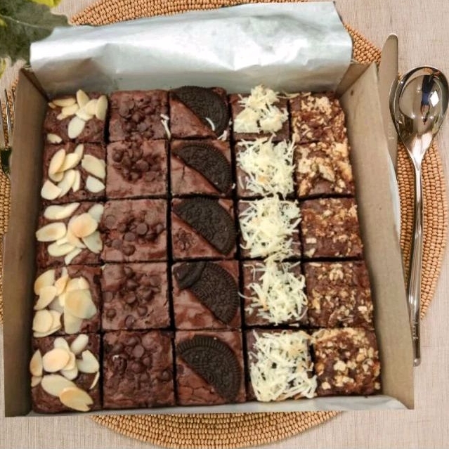 

BROWNIES MIX TOPPING