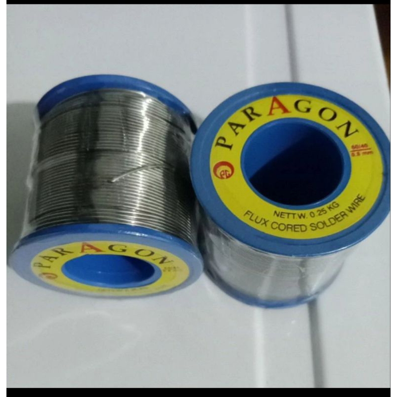 Timah Paragon besar 250 gram 60/40 original(timah solder Paragon)