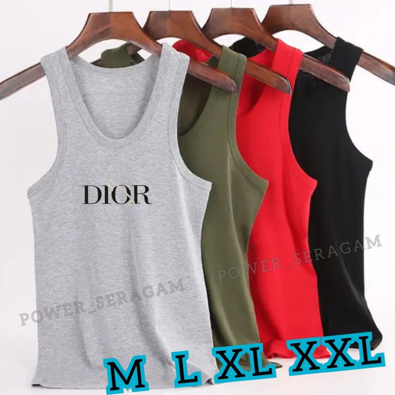 Singlet Pria Dewasa / Singlet Gym Pria / Kaos Dalam Singlet Cotton Pria M L XL XXL