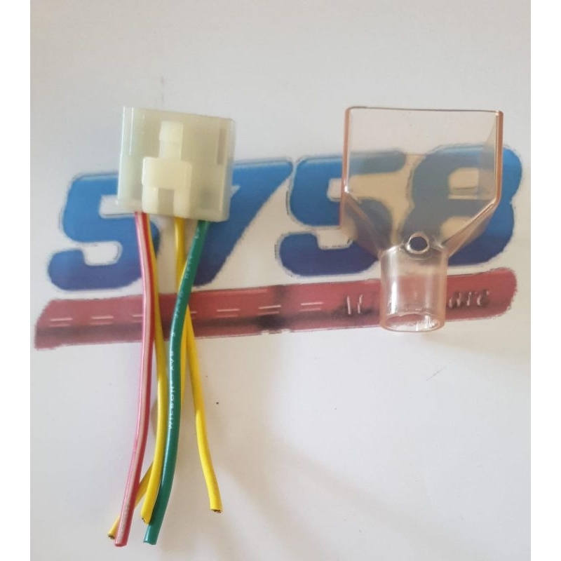 soket kiprok rectifier pin 6 kabel 5 original honda karbu Tiger Revo Mega pro CBR 150 kabel socket k