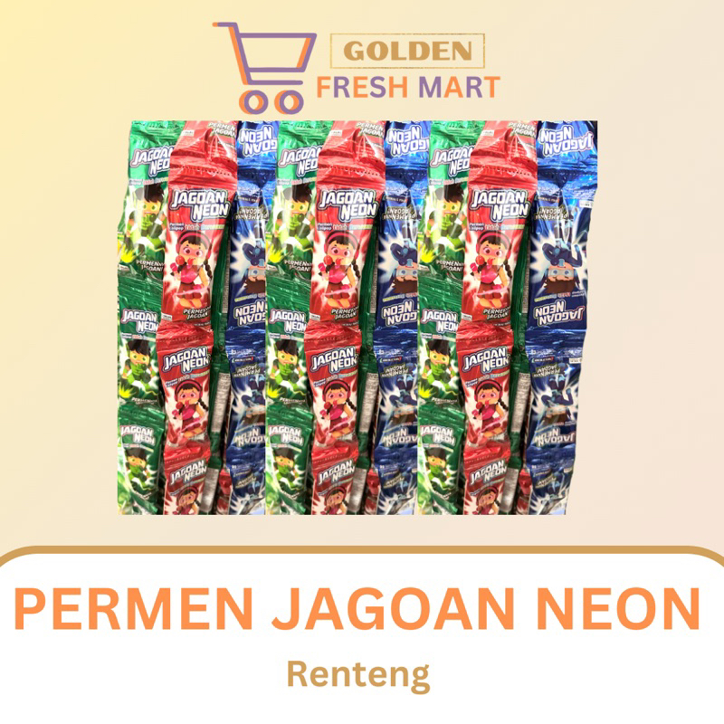 

JAGOAN NEON LOLIPOP PERMEN 12X6 GR