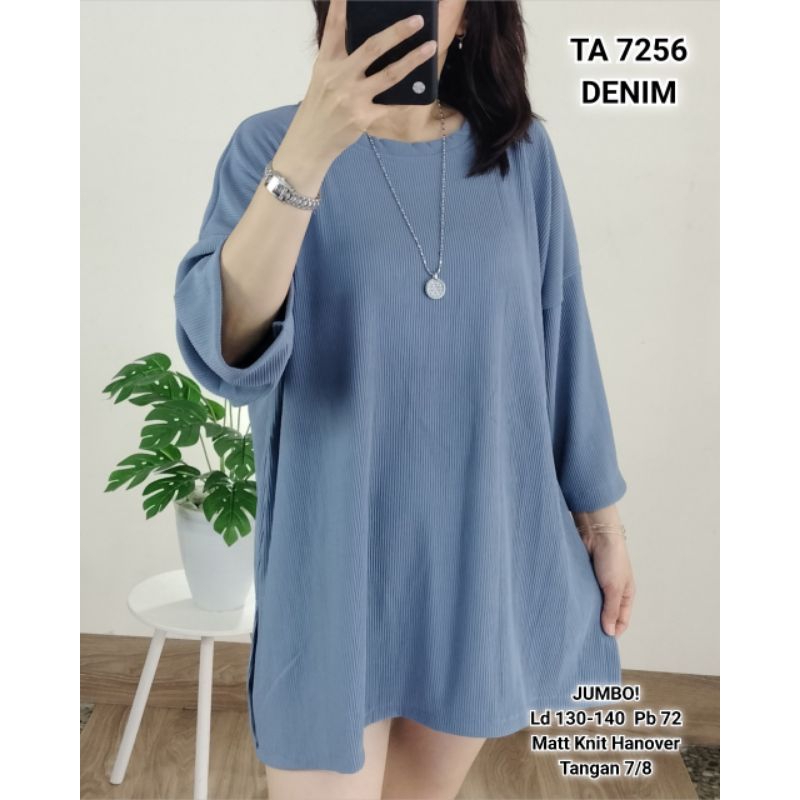 TA 7256# Blouse Jumbo Knit Hanover