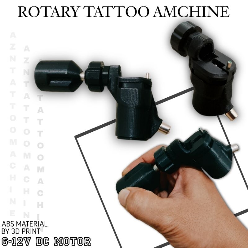 KOIL 3D MESIN TATTOO ROTARY TATTO TATO MACHINE 3DPRINT RASA KOIL