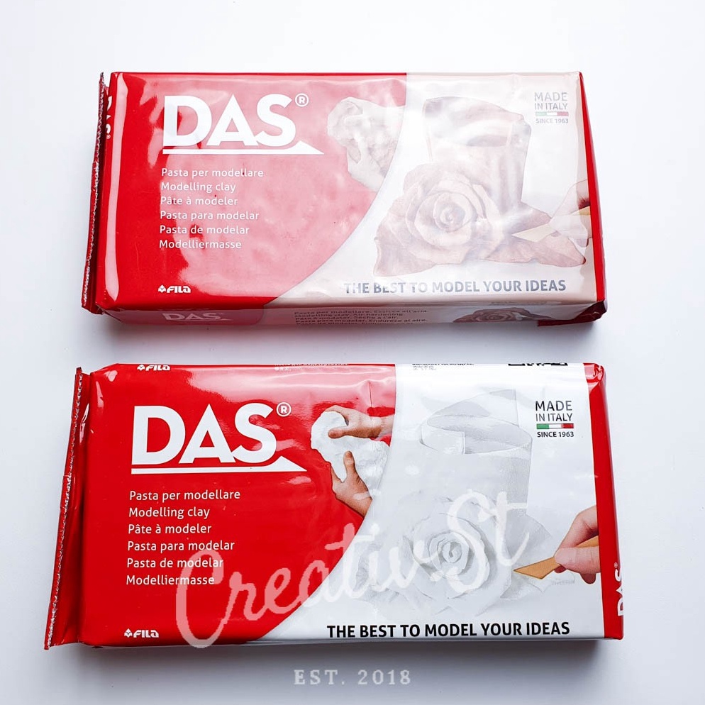 

KODE L6F5 DAS Modelling Clay 1 gr Tanah Liat Air Dry 1 KILO Kerajinan Sculpting Pottery