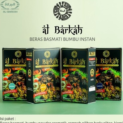 

Murmer Beras basmati dan Bumbu Nasi Kebuli Kabsah Biryani Mandhi Instan ALBARKAH paket hemat