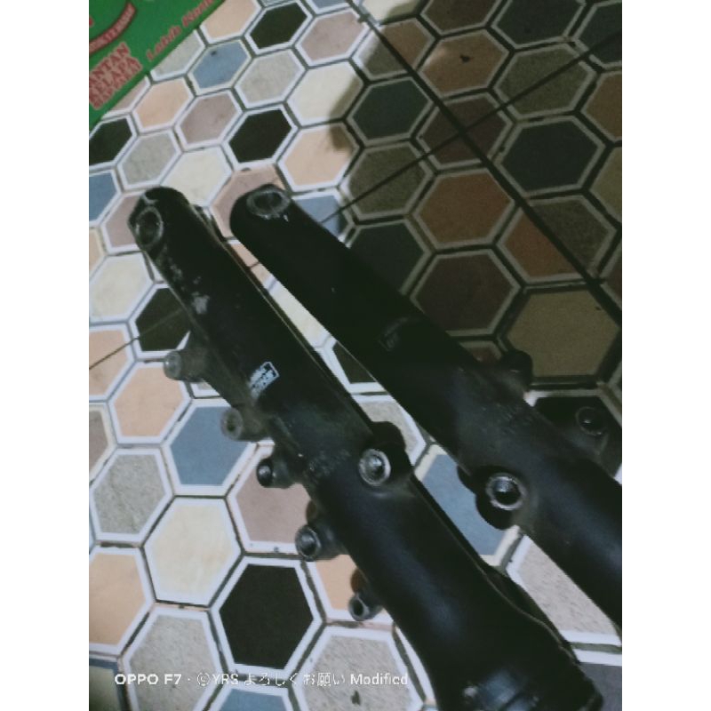 Sok shock ORIGINAL Ninja RR SECOND LAYAK PAKAI As Gold Thailand tdk ada minus tdk rembes ya Bos