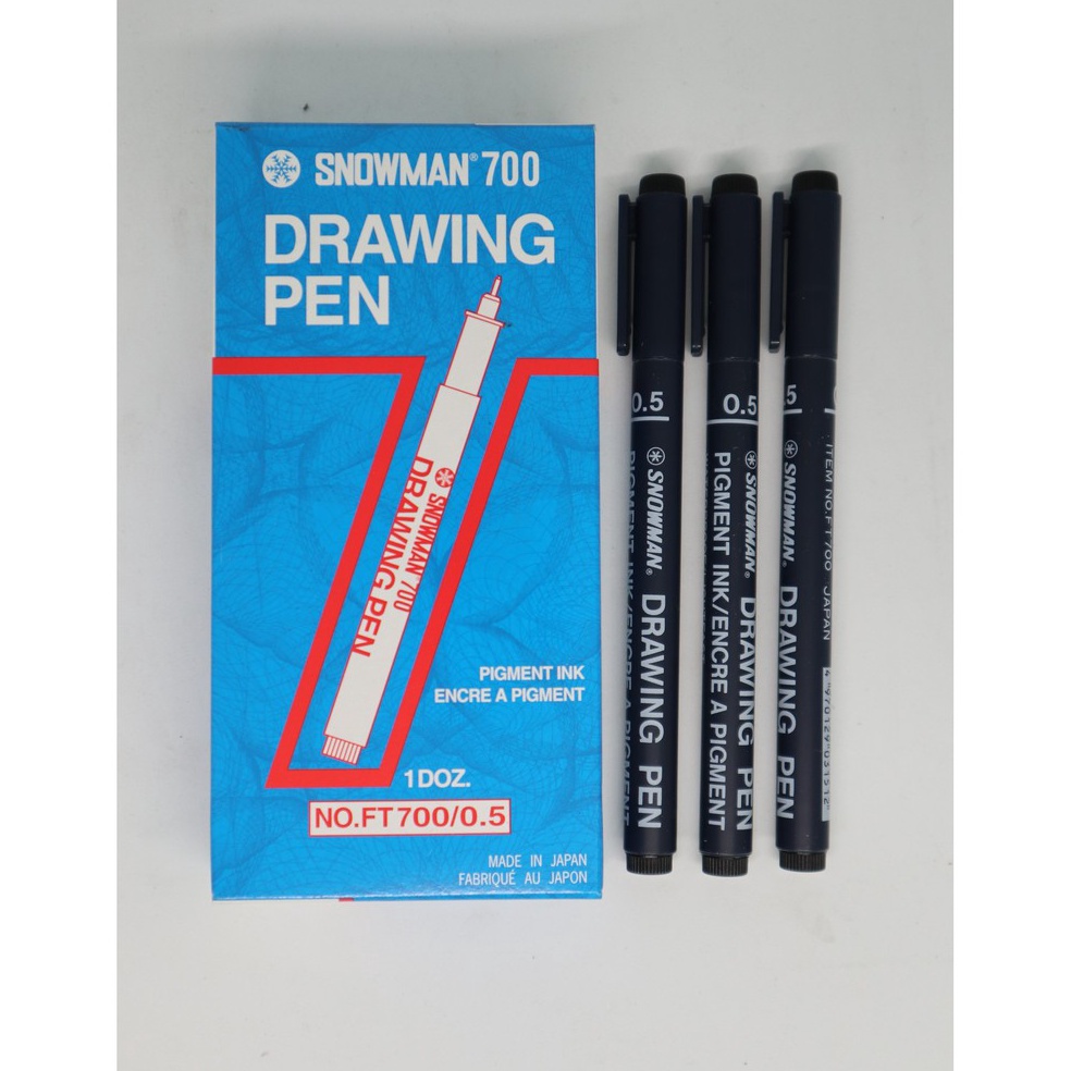 

ART A67N Drawing Pen Snowman FT7