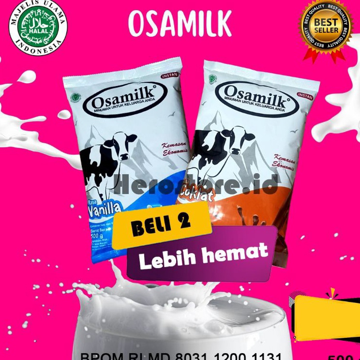 

Serbu sekarang SUSU OSAMILK ORIGINAL 1 Penggemuk Badan Penambah Nafsu Makan 5 g