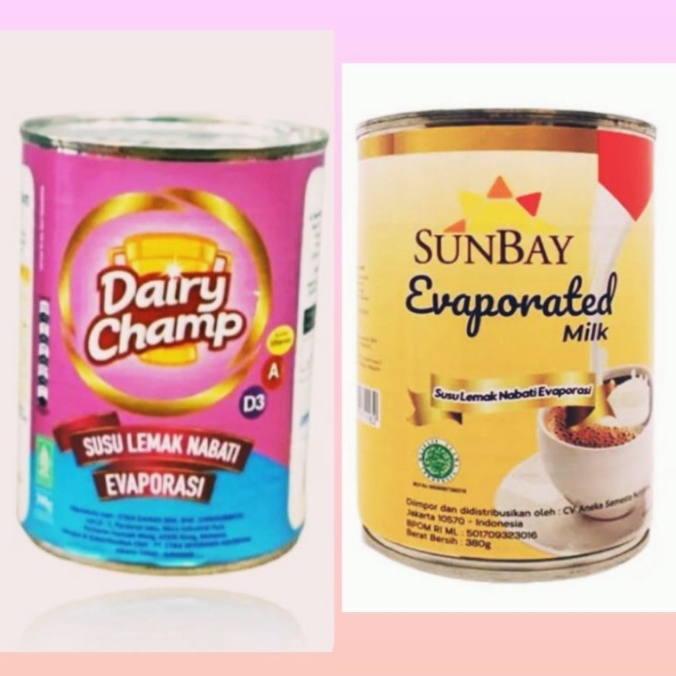 

Lagi murah SUSU EVAPORASI DAIRY CHAMP SUNBAY 38 GR