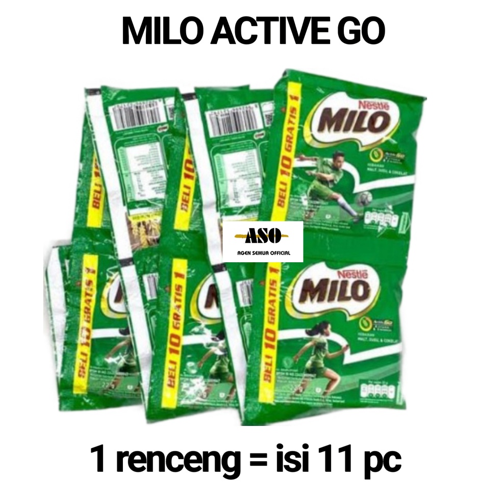 

Kepuasan Belanja MILO ActivGo Susu Bubuk Sachet 22 gr RENCENG ISI 11 pc