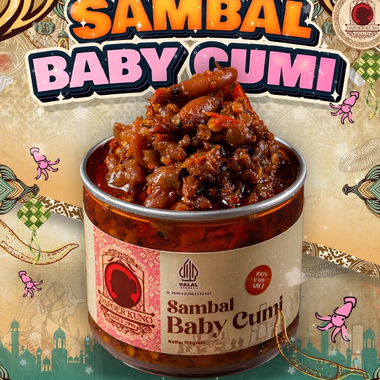 

Lebih hemat Dapoer Kuno Sambal Baby Cumi 15gr