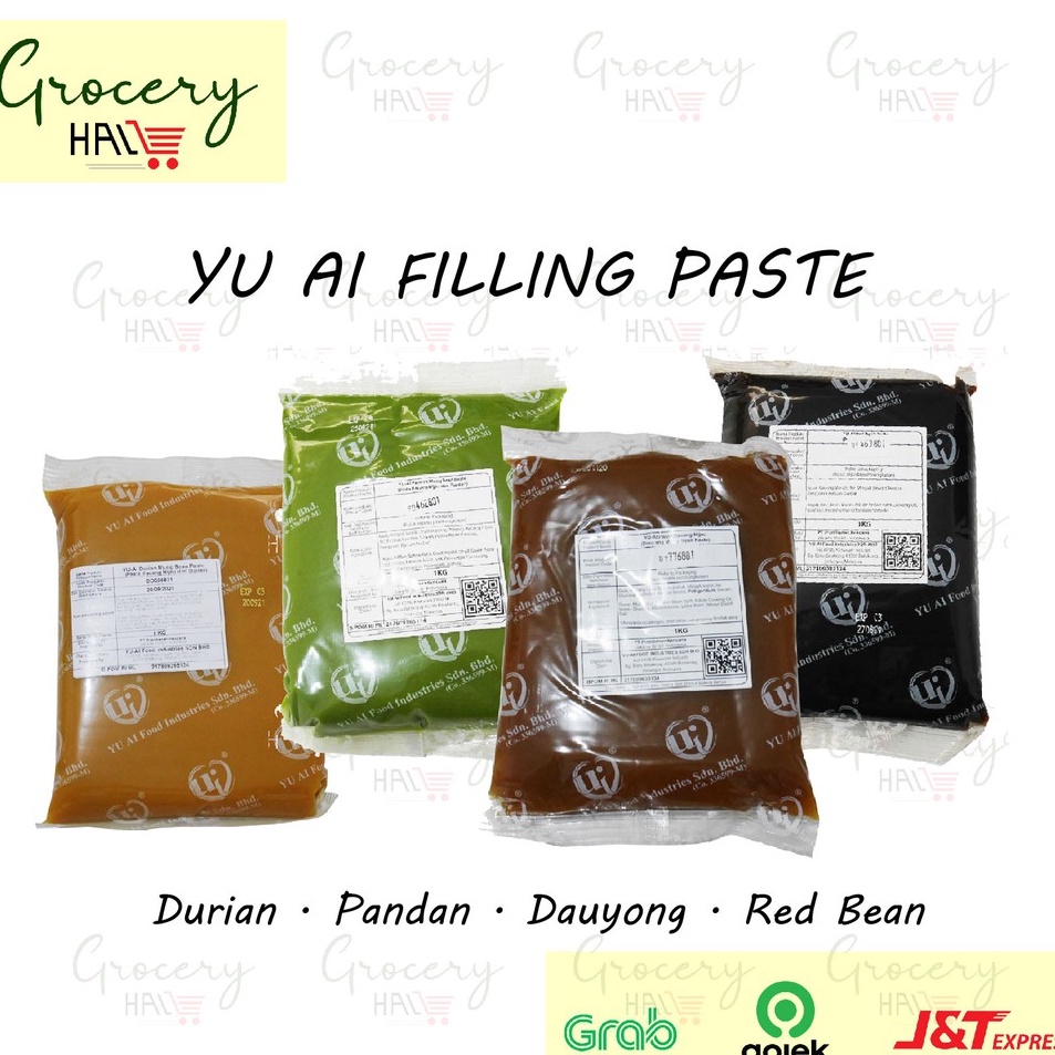 

Segera belanja YUAI FILLING PASTE PASTA ISIAN ROTI 1 KG ISIAN KUE BULAN YUAI