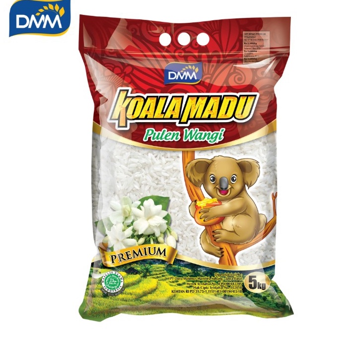 

New Product Beras Koala Madu Pulen Wangi 5KG