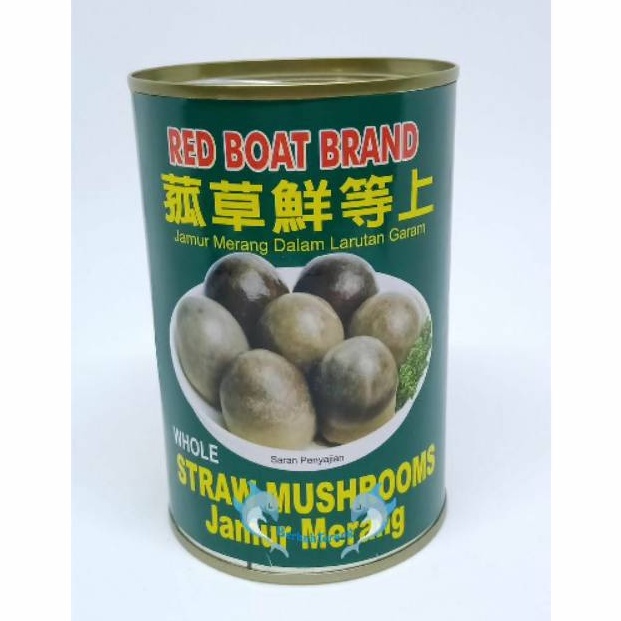 

Barang keren Jamur Merang Kaleng Whole Straw Mushrooms 425gr