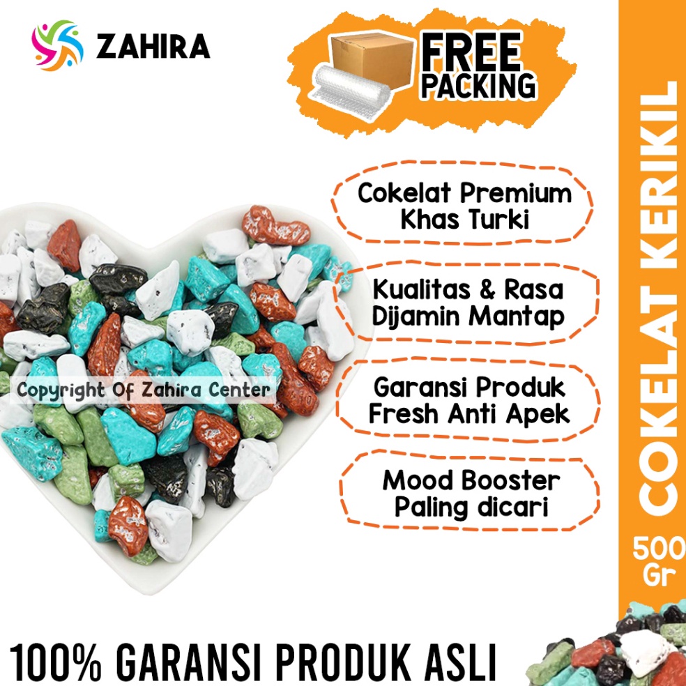 

Serba diskon Cokelat Kerikil Premium 5Gr Khas Arab Mood Booster Semangat Hidup Kado Souvenir Pernikahan Bahaga