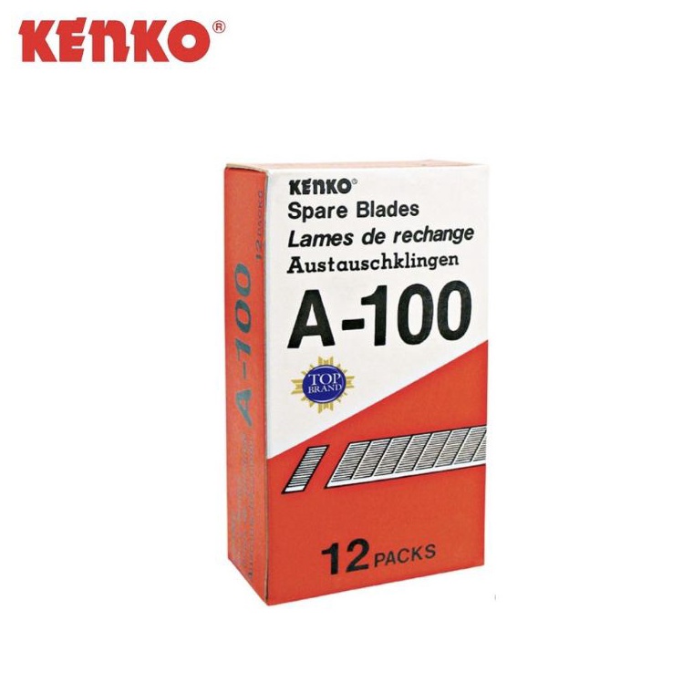 

ART U59W Isi Cutter Refill Pisau Cutter Kenko A1 1pak12tube