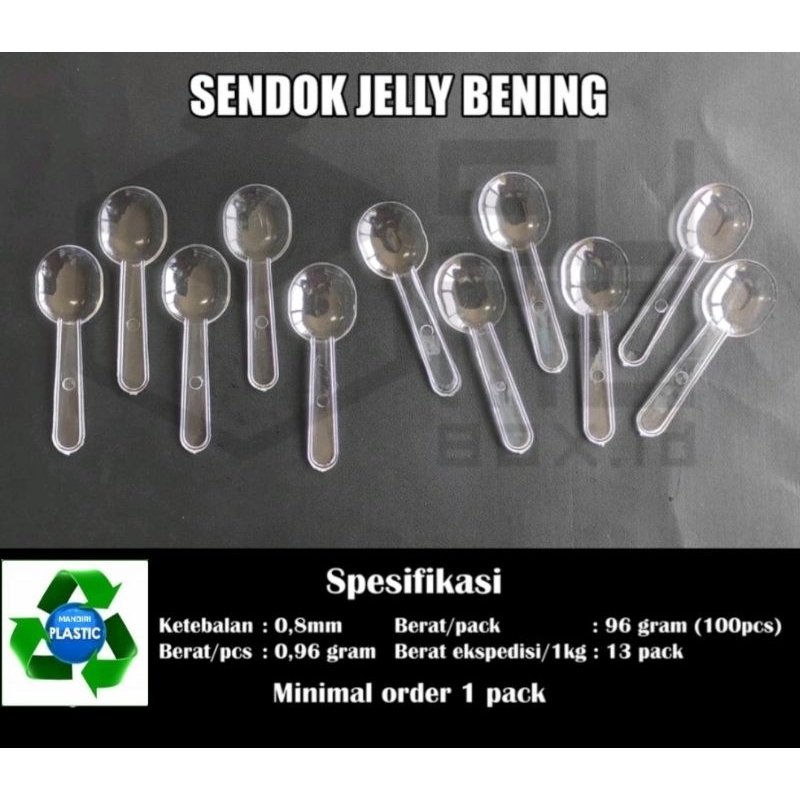Sendok Jelly Bening