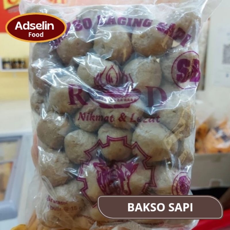 

Bakso Sapi Frozen RD Kemasan Halal MUI Super Sayur