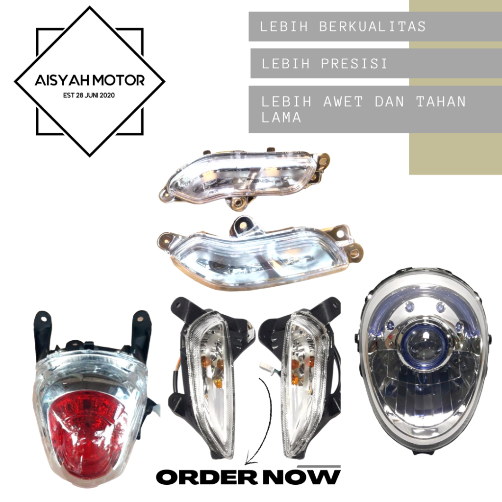 Reflektor Lampu Honda Scoopy FI Tahun 2015