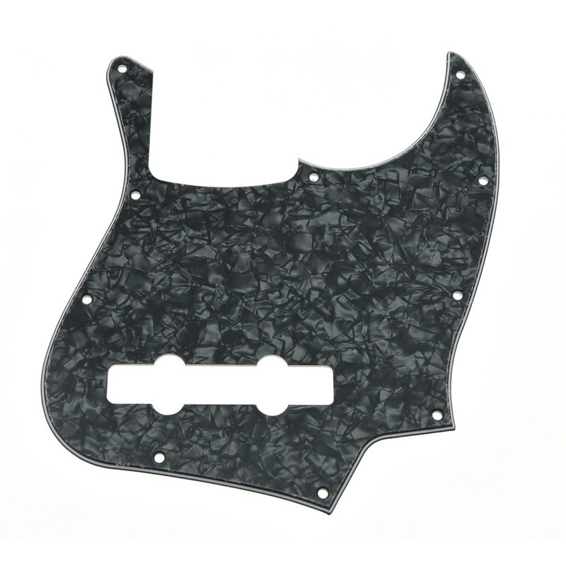Black Pearl 5 String Jazz J Bass Pickguard Scrach Plate fits USA Standard Jazz Bass